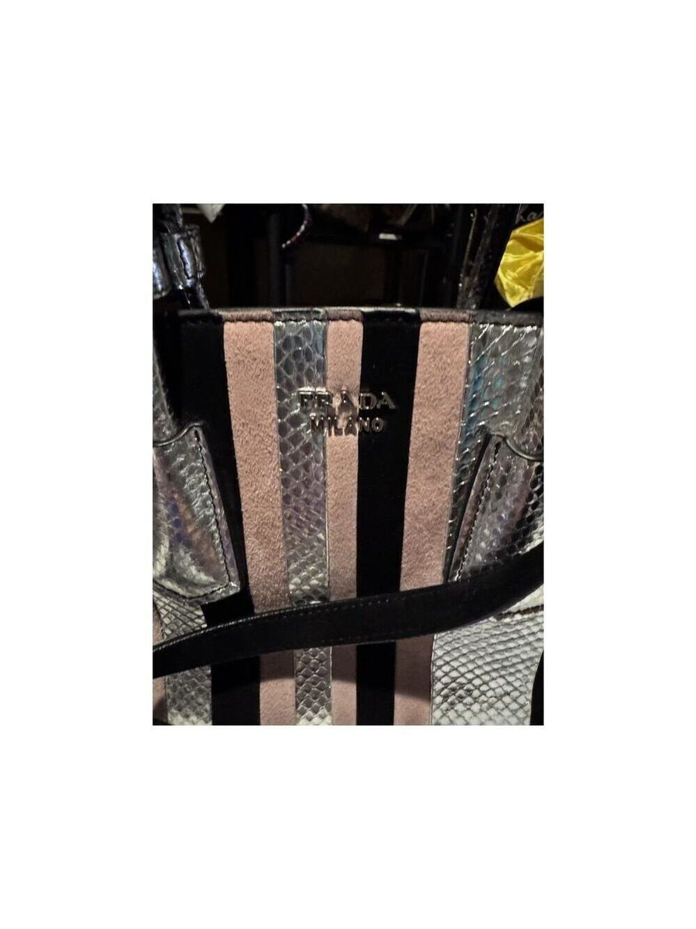 Prada Camoscio Ayers 2 Way Tote, Dust Bag - Picture 13 of 16